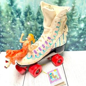 VTG Diane Artware Happy Toes Skate Figurine | Diane's Very Own Magic Skates